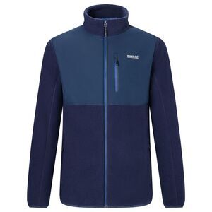 Regatta Mens Morran Water Resistant Full Zip Fleece Jacket / Navy